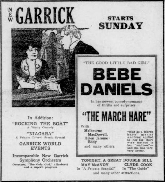 The March Hare (1921 film) FileThe March Hare 1921 Ad 1jpg Wikimedia Commons