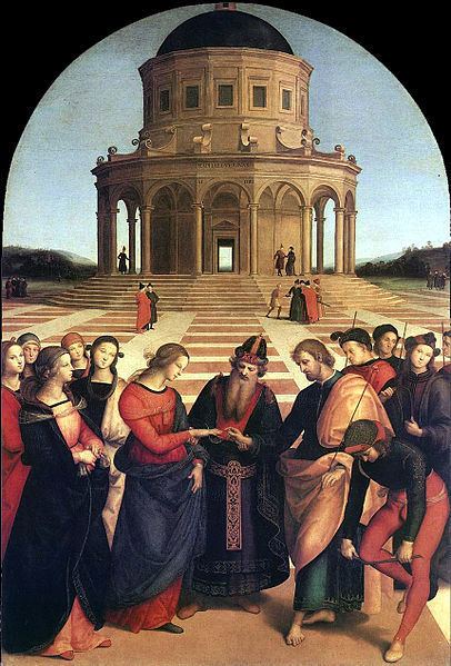 The Marriage of the Virgin (Raphael) totallyhistorycomwpcontentuploads201207Raff