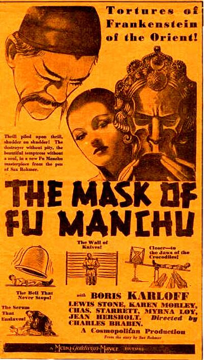 The Mask of Fu Manchu Creepy Classics