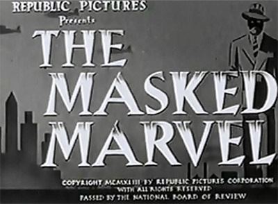 The Masked Marvel The Masked Marvel The Files of Jerry Blake
