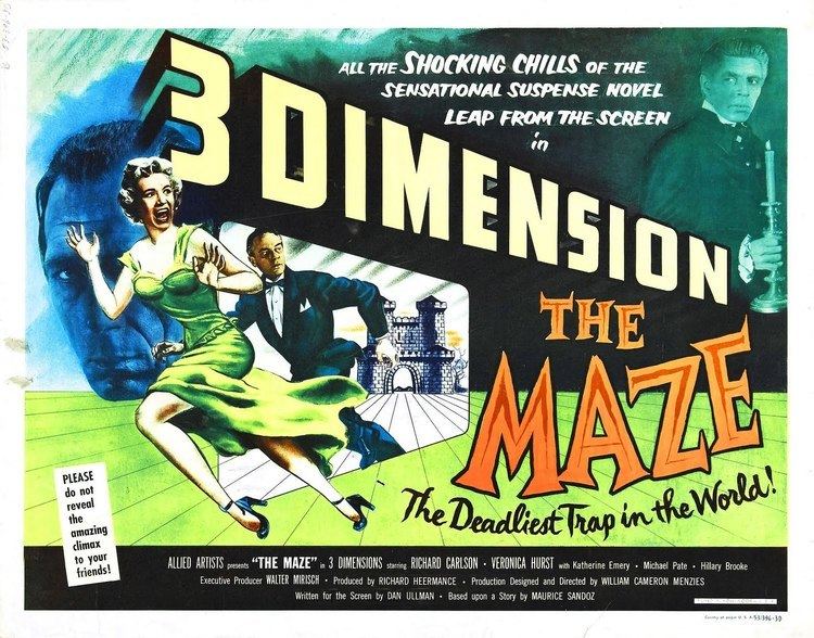 The Maze (1953 film) The Maze HORRORPEDIA