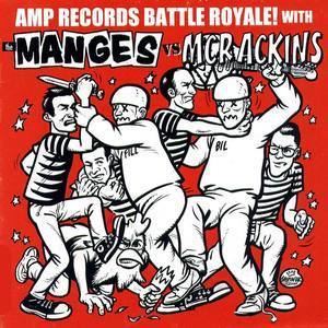 The McRackins CD split MangesMcRackins Amp Records Battle Royale Striped Music