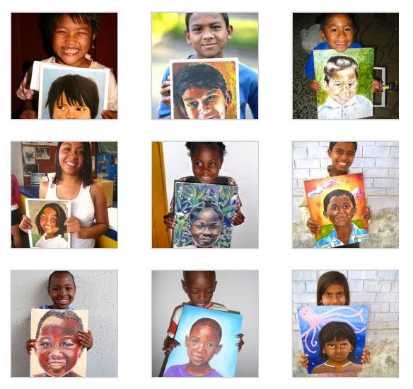 The Memory Project The Memory Project Provides Portraits for Orphans Around the World