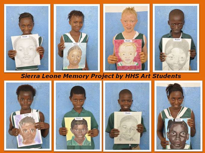 The Memory Project HHS Students Make Portraits of Children in Africa LCS Lynchburg