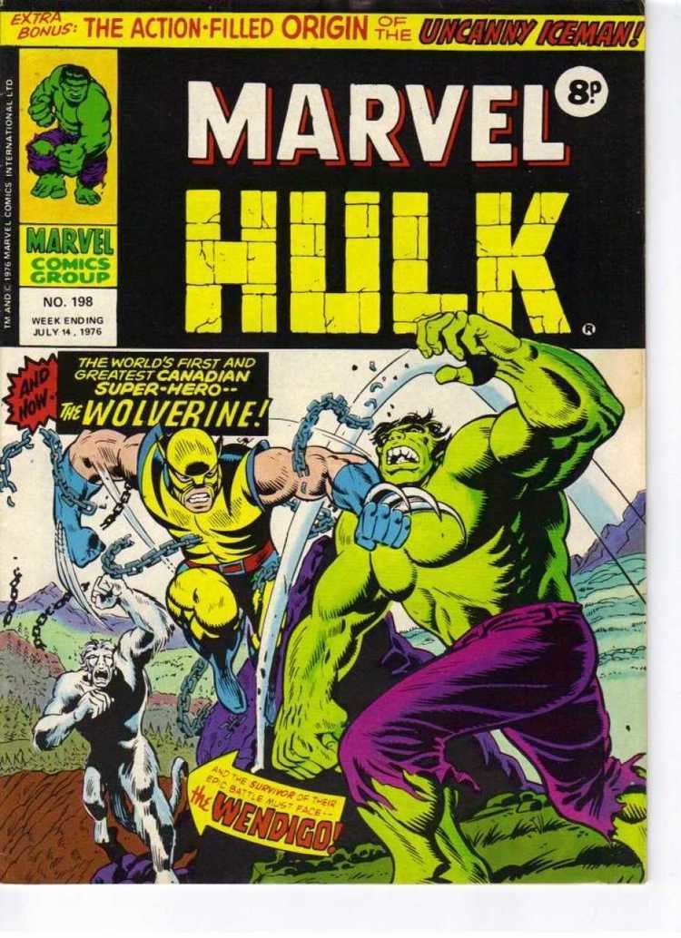 The Mighty World of Marvel The Mighty World of Marvel 198 Issue