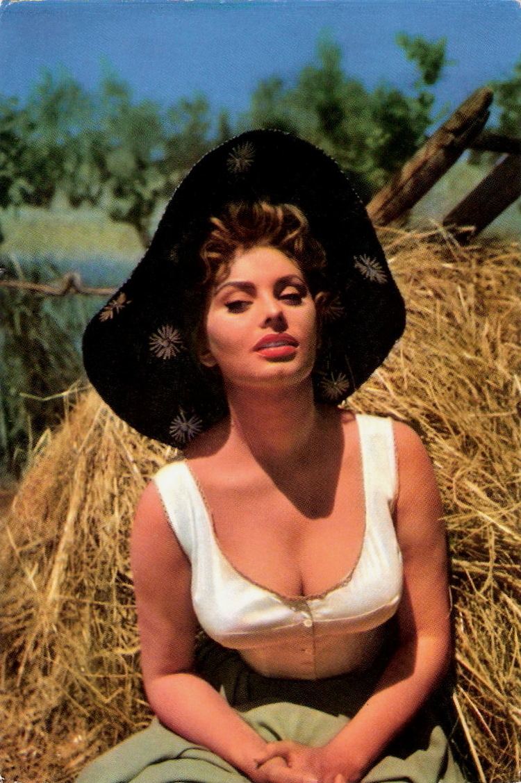 The Miller's Beautiful Wife Sophia Loren in a publicity photo for La bella mugnaia The Millers
