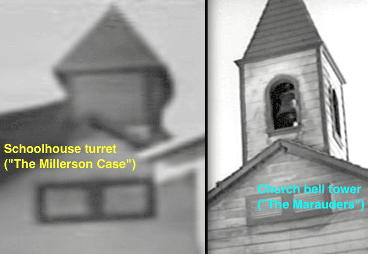 The Millerson Case movie scenes It s hard to get a good look at the schoolhouse turret which may have been used just once in The Millerson Case It would have been a lot more trouble 