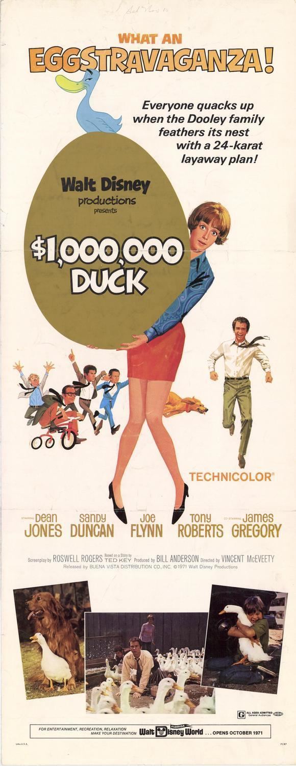 The Million Dollar Duck Happyotter MILLION DOLLAR DUCK 1971