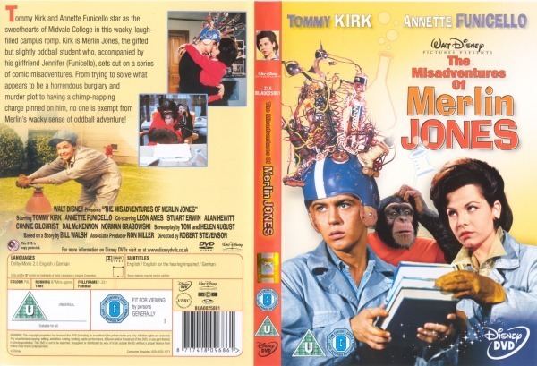 The Misadventures of Merlin Jones The Misadventures Of Merlin Jones 8717418096861 Disney DVD Database