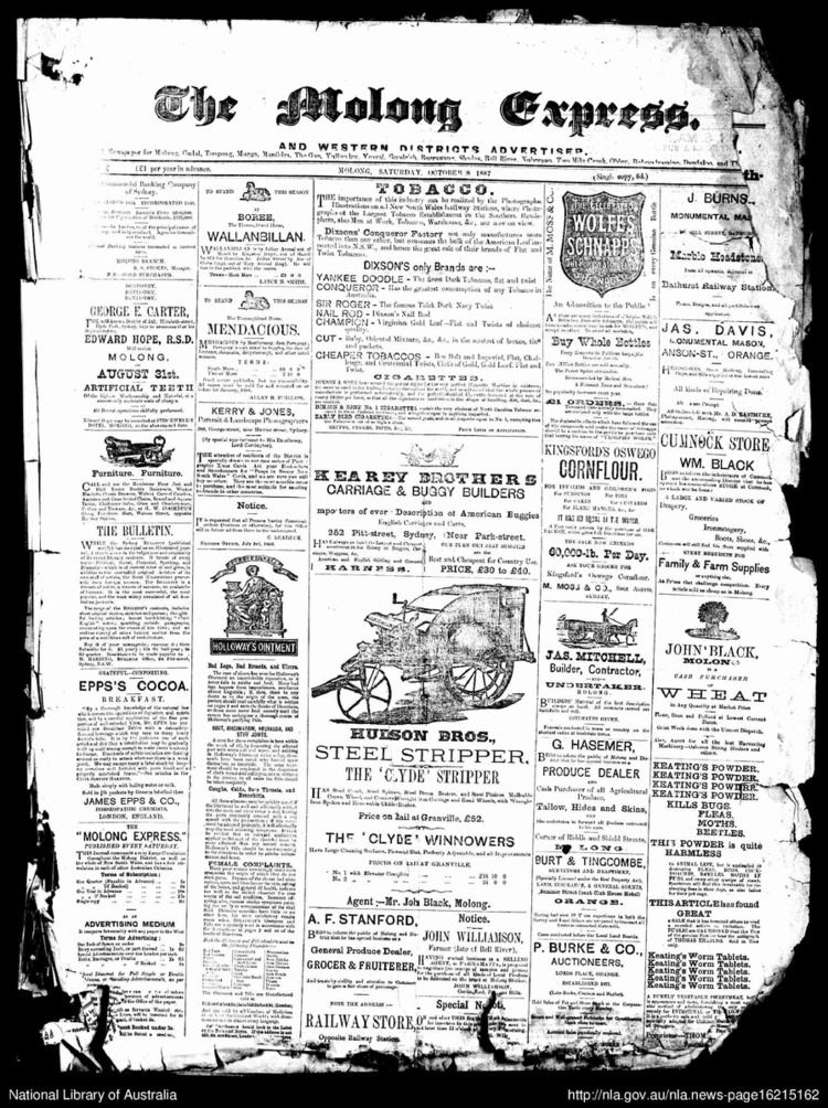 The Molong Express and Western District Advertiser