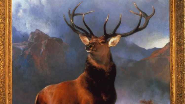 The Monarch of the Glen (painting) Owners and museum strike Monarch of the Glen painting deal BBC News