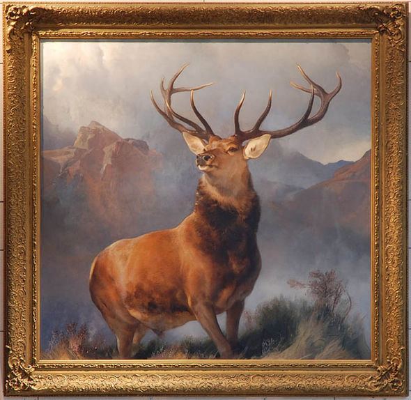 The Monarch of the Glen (painting) Famous Monarch of the Glen painting to go on auction UK News