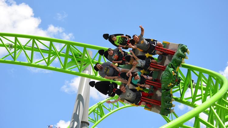 The Monster (Adventureland) Ride Entertainment The Monster Infinity Roller Coaster Opens at