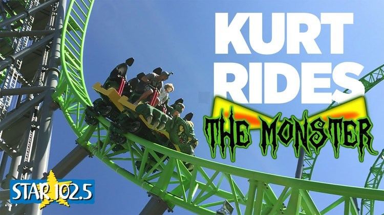 The Monster (Adventureland) Kurt is the first to ride The Monster at Adventureland YouTube