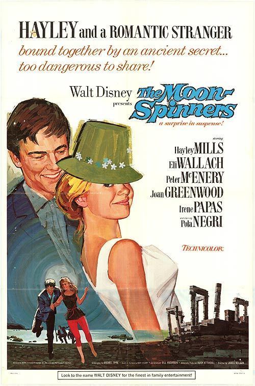 The Moon-Spinners The MoonSpinners 1964 Disney Movie Poster Disney Movie