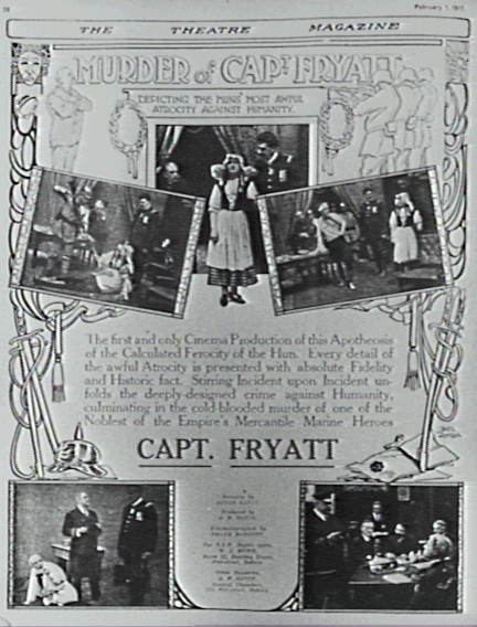 The Murder of Captain Fryatt movie poster