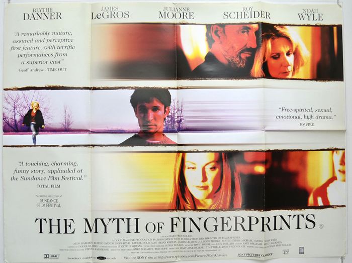 The Myth of Fingerprints Myth Of Fingerprints The Original Cinema Movie Poster From