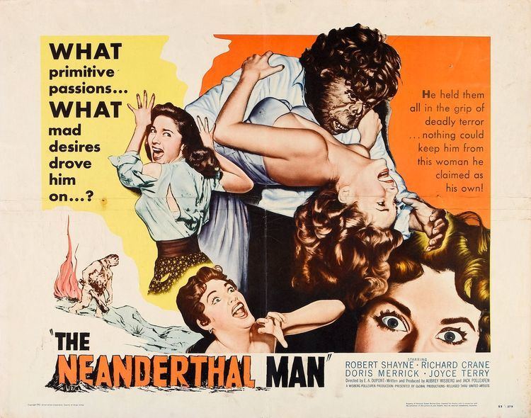The Neanderthal Man Halloween Havoc THE NEANDERTHAL MAN United Artists 1953