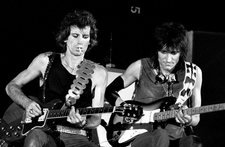 Keith Richards and Ronnie Wood - Leading members of the band