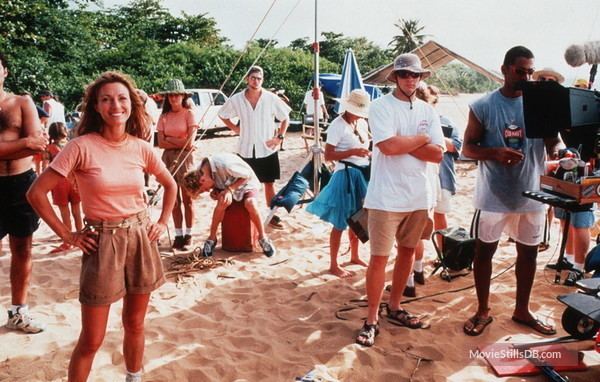 The New Swiss Family Robinson New Swiss Family Robinson Behind the scenes photo of Jane Seymour