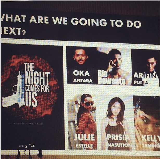 The Night Comes for Us THE NIGHT COMES FOR US Unveils More Cast Via Instagram