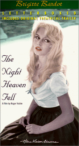 The Night Heaven Fell Amazoncom The Night Heaven Fell VHS Brigitte Bardot Alida