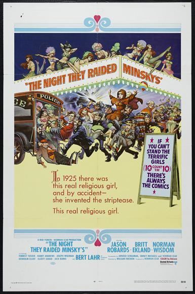 The Night They Raided Minsky's The Night They Raided Minskys Movie Posters From Movie Poster Shop
