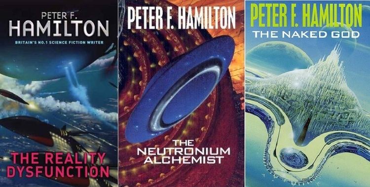 The Night's Dawn Trilogy The Wertzone New cover art for Peter F Hamiltons NIGHTS DAWN TRILOGY