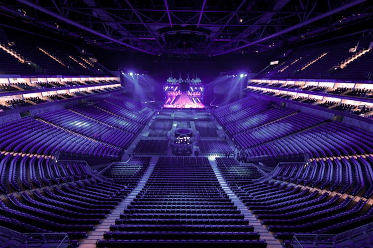 The O2 Arena O2 Arena London seating plan Detailed seat numbers MapaPlancom
