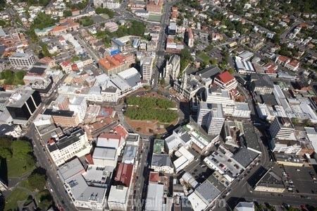 The Octagon, Dunedin The Octagon Dunedin South Island New Zealand aerial