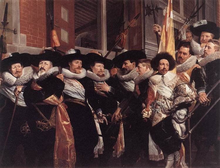 The Officers of the St Adrian Militia Company in 1630