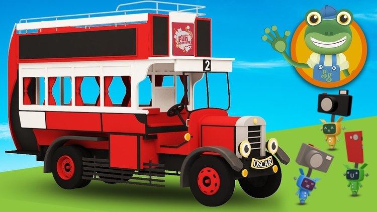 The Old Bus Oscar The Old Bus Visits Geckos Garage Bus Video For Children