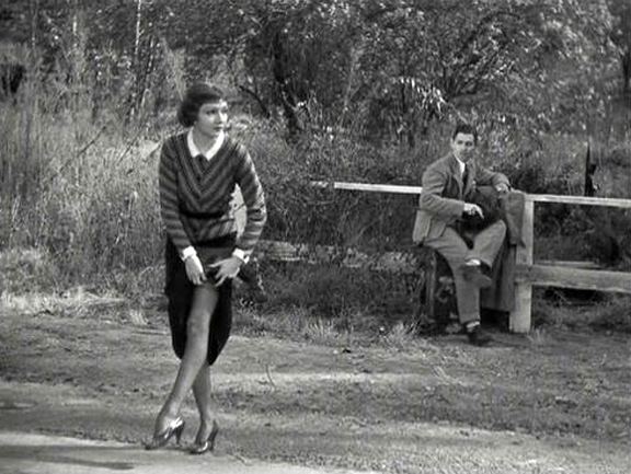 The Old Fashioned Way (film) movie scenes The hitchhiking scene