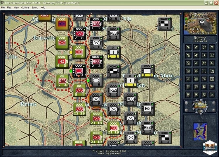 The Operational Art of War Matrix Games Norm Koger39s The Operational Art of War III