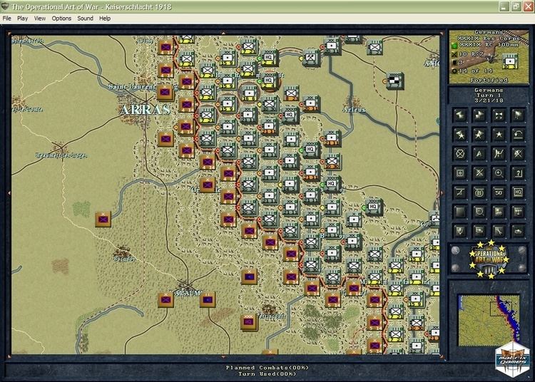 The Operational Art of War Matrix Games Norm Koger39s The Operational Art of War III