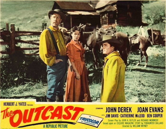 The Outcast (1954 film) The Republic Pictures Blogathon The Outcast 1954 By Guest Blogger