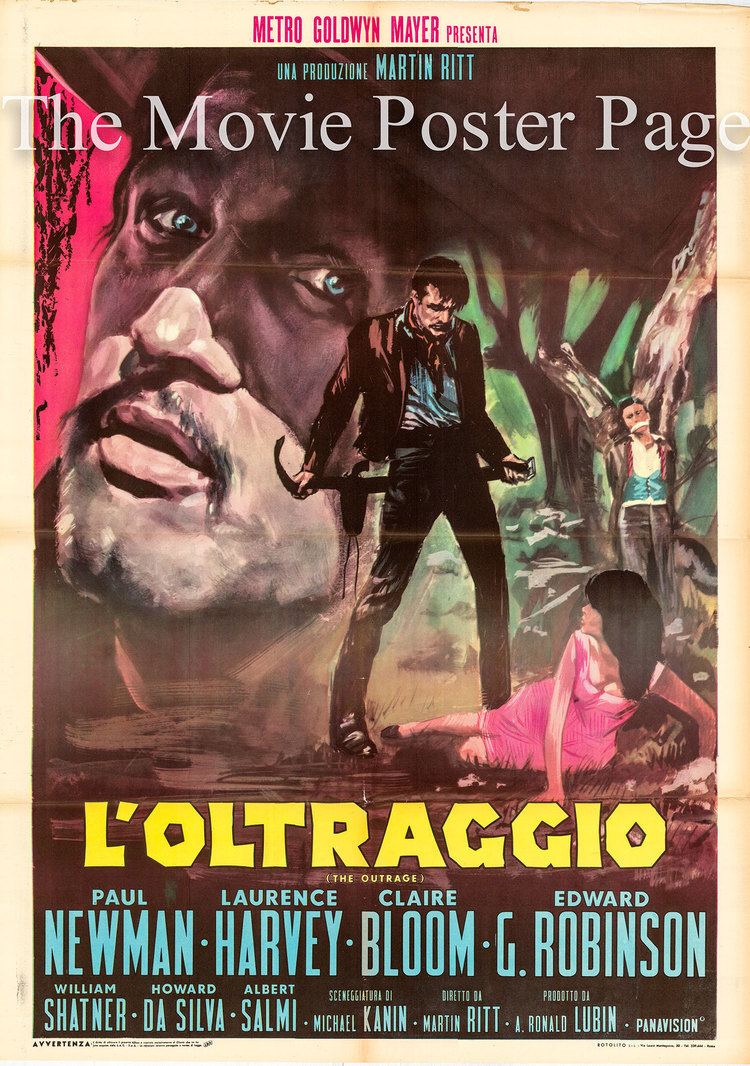 The Outrage Movie Poster Collecting The Outrage 1964 Paul Newman Italian