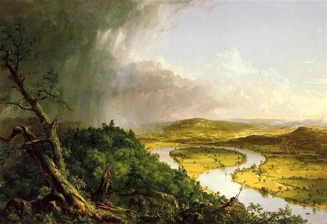The Oxbow (Connecticut River) wwwtheartwolfcomlandscapesimages1836coleoxb