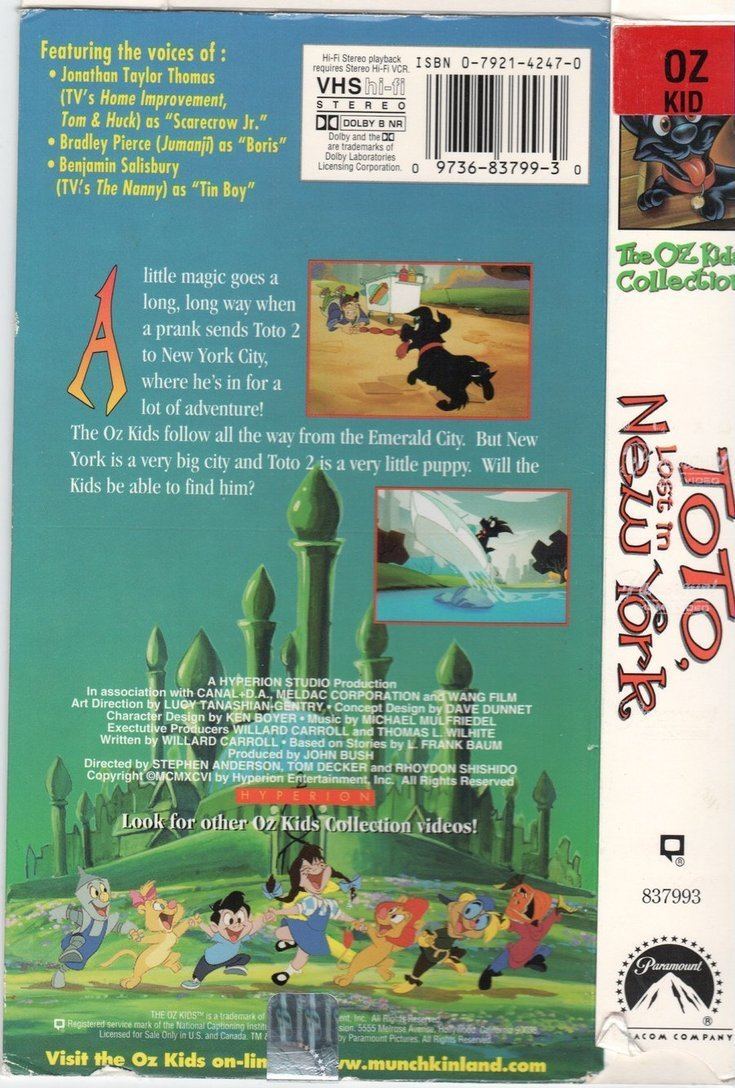 The Oz Kids The Oz Kids VHS Back Cover by Toonman1508 on DeviantArt