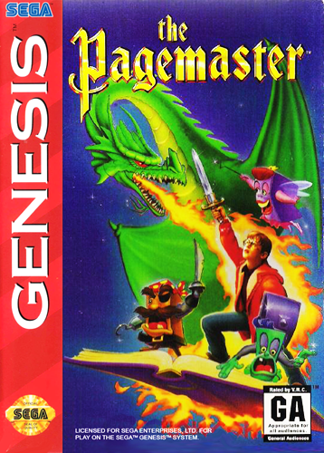 The Pagemaster (video game) Play Pagemaster The Sega Genesis online Play retro games online