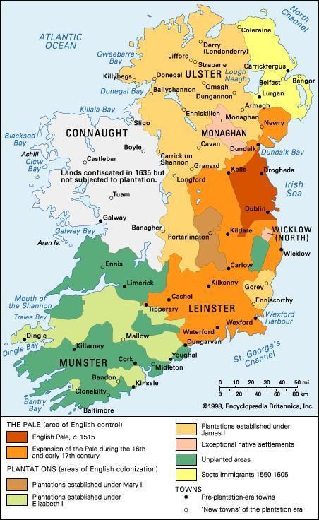The Pale The Pale historical region Ireland Britannicacom