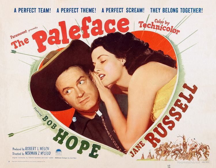 The Paleface (1948 film) The Paleface 1948 Bob Hope The Happy Video Network