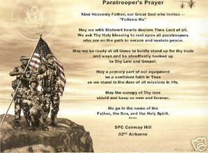 The Paratrooper's Prayer i1ebayimgcom04i06665be335JPG