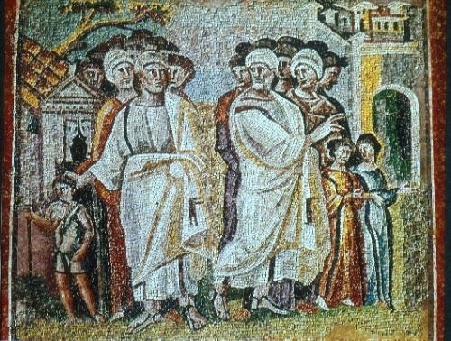 The Parting of Lot and Abraham (Santa Maria Maggiore)