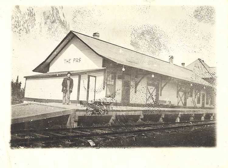 The Pas railway station