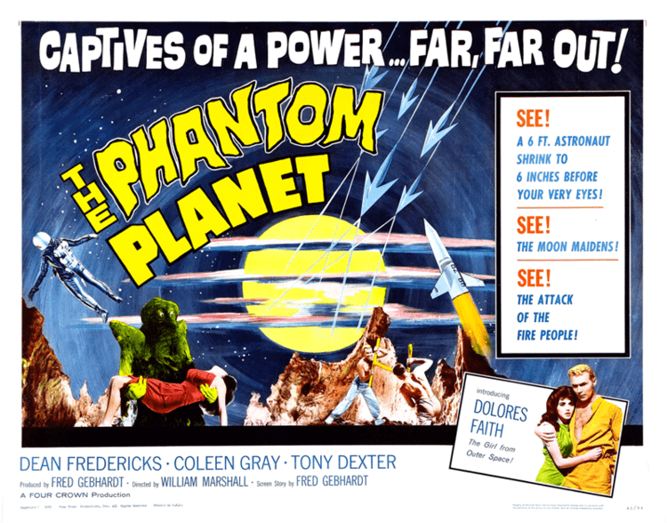 The Phantom Planet REEL RETRO CINEMA The Phantom Planet 13th Dimension Comics