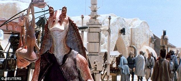 The Phantom Treehouse movie scenes Unfavoured A snapshot of Tatooine and the little loved character Jar Jar Binks