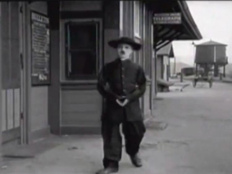 The Pilgrim (1923 film) SCVHistorycom Saugus Train Station Charlie Chaplin as The