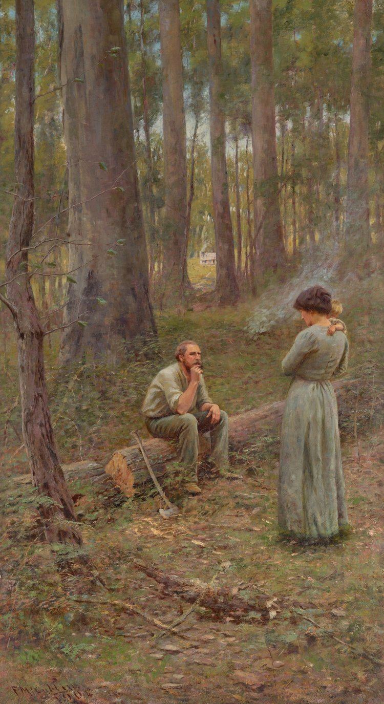 The Pioneer (painting) Frederick McCubbin Part 3 The later years and The Pioneer my