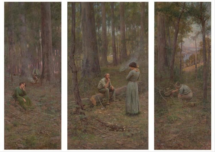 The Pioneer (painting) The pioneer Frederick McCUBBIN NGV View Work